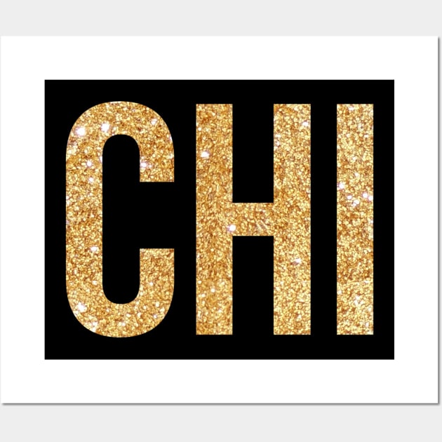 Gold Chi Wall Art by lolosenese